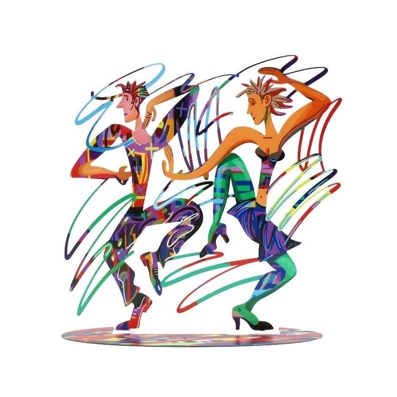 David Gerstein Signed Sculpture - Twisters